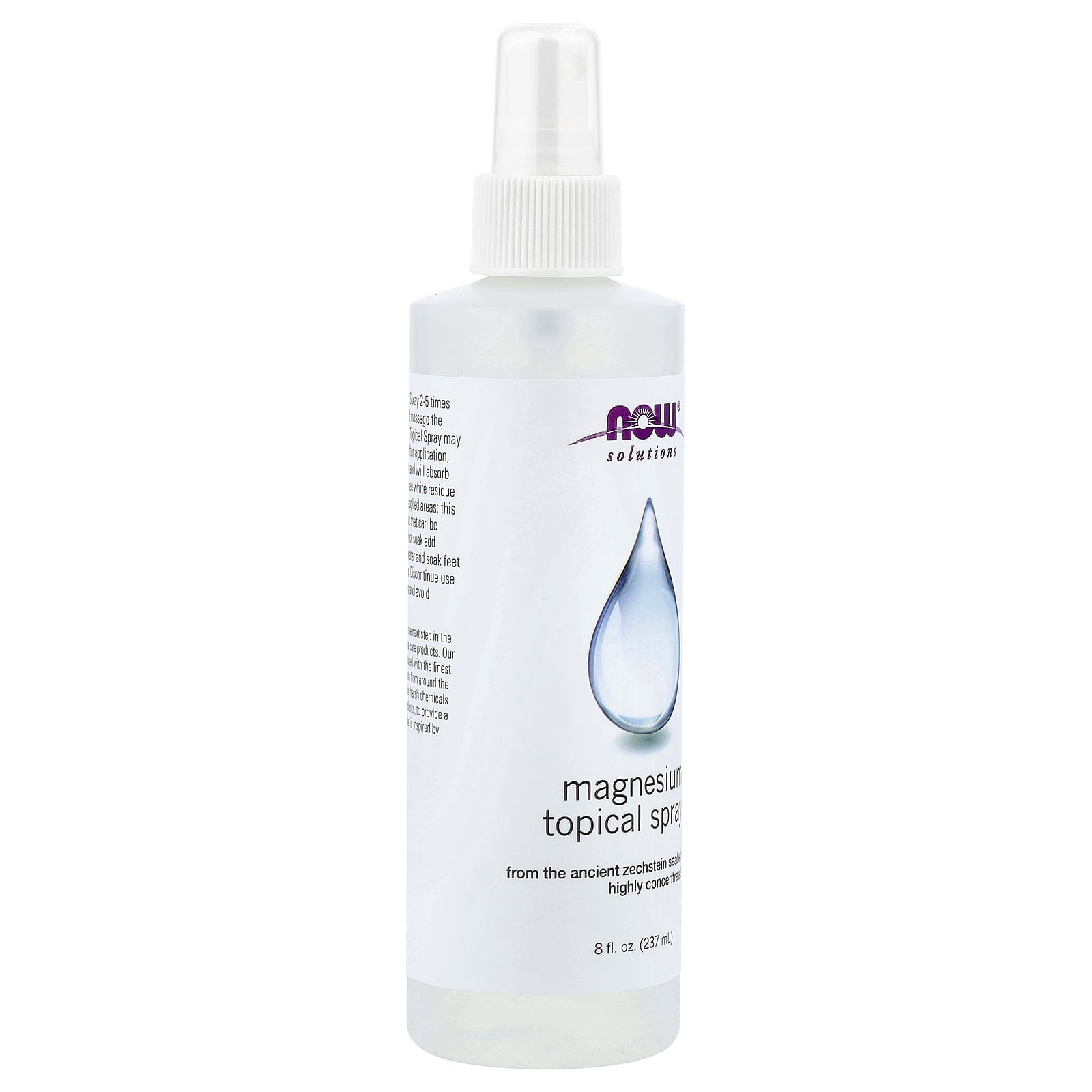 NOW Foods Solutions, Magnesium Topical Spray, 8 fl oz (237 ml)