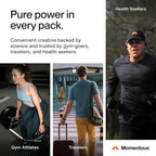 Momentous Creatine Monohydrate Powder, 5g per Serving, Unflavored