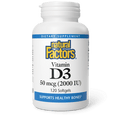 Natural Factors Vit D3 50mcg/2000IU SG 120
