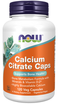 NOW Foods Calcium Citrate w/min 100 Tabs