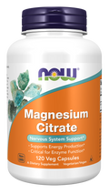 NOW Foods Magnesium Citrate Caps 120 VC