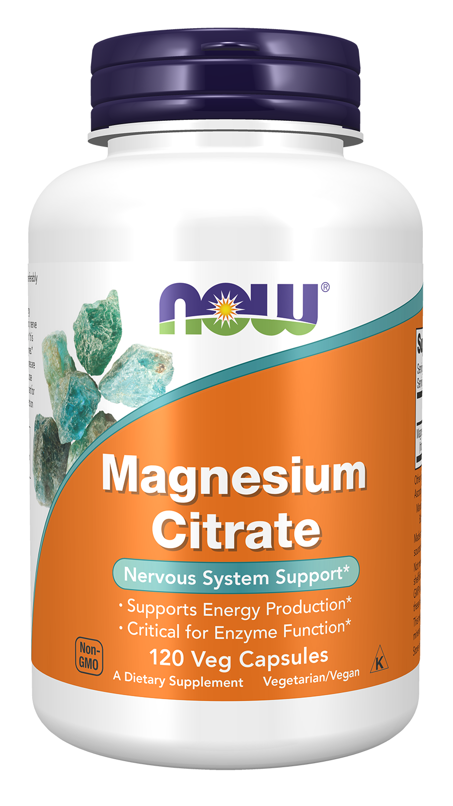NOW Foods Magnesium Citrate Caps 120 VC