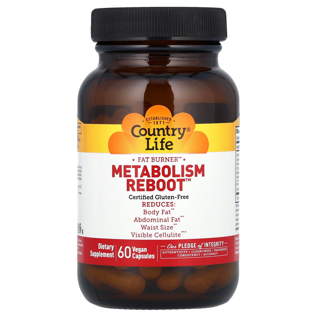 Country Life Metabolism Reboot, 60 Vegan Capsules