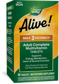 Nature's Way Alive! MAX3 Potency Multi 90 tablets