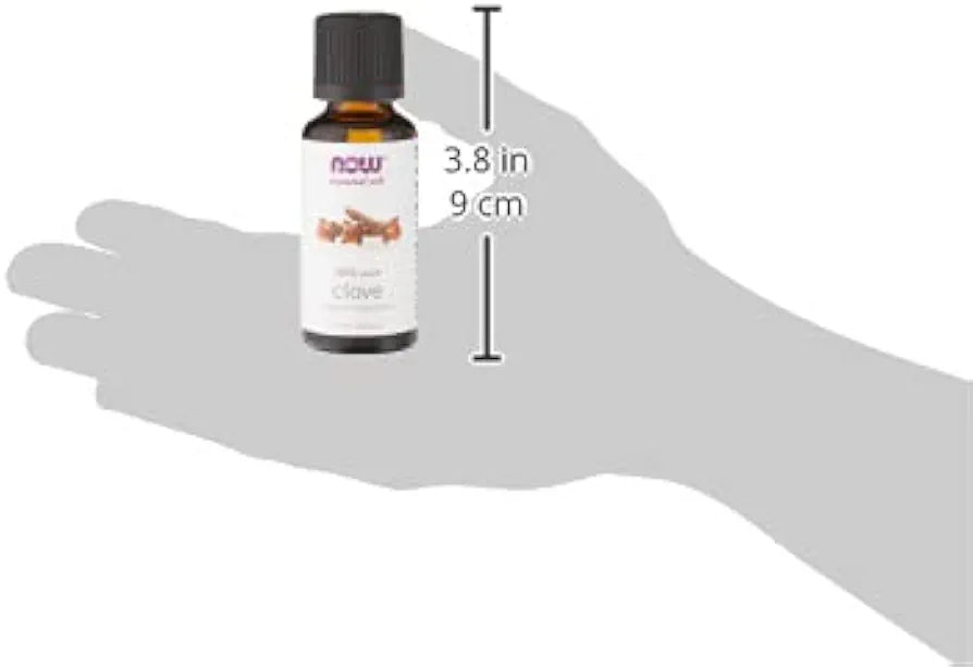 NOW Foods - 100% Pure Essential Oil Clove - 1 fl. oz.