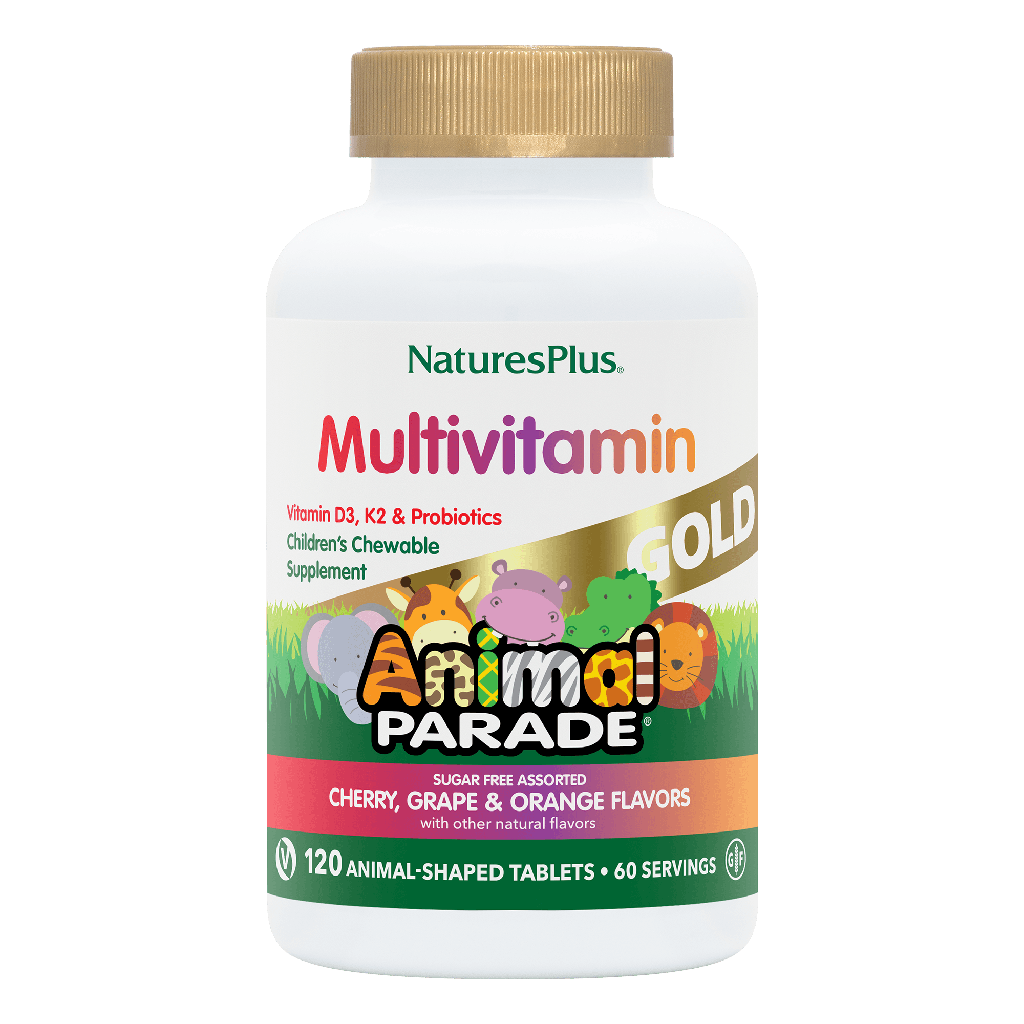 Nature's Plus AP Gold Assorted Chewable 60