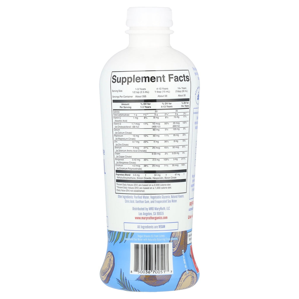 MaryRuth's, Liquid Nighttime Multimineral, Coconut Dream, 30 fl oz (887 ml)