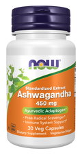 NOW Foods Ashwagandha Extract 450mg 90 VC