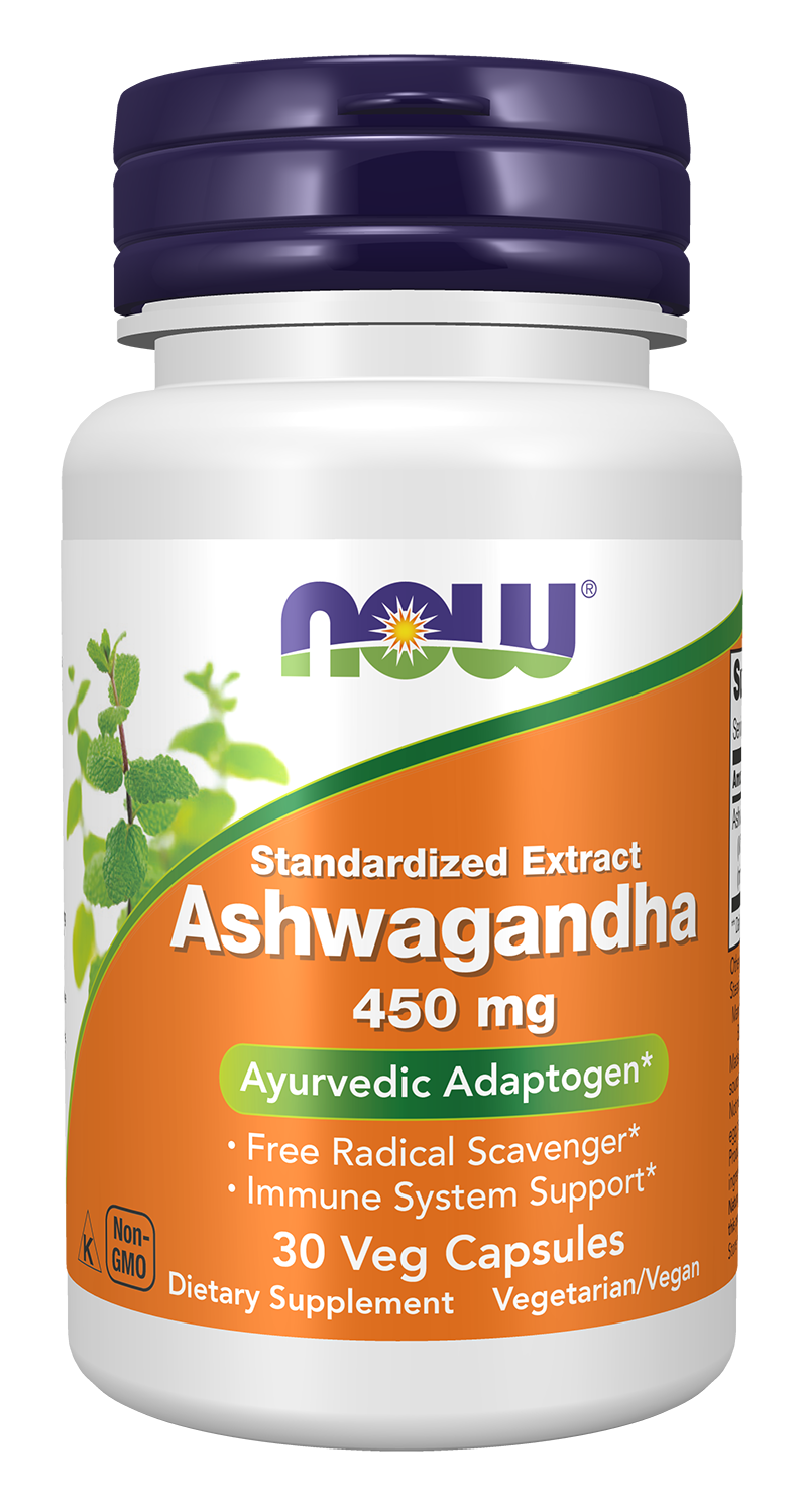 NOW Foods Ashwagandha Extract 450mg 90 VC