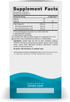 Nordic Naturals Ultimate Omega, 1280mg Omega-3 Fish Oil, Lemon - 60 Count