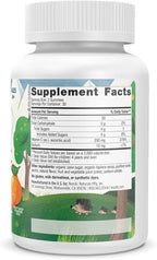 Nordic Naturals Kids Vitamin C Gummies - Tangy Tangerine - 60 Gummies - Vegan Vitamin C Supplement - Children’s Immunity and Antioxidant Support - 250 mg per Serving - 30 Servings