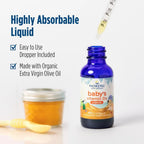 Nordic Naturals Baby’s Vitamin D3, Unflavored - 0.76 oz - 400 IU Vitamin D3 - Healthy Bones, Immune System Support, Normal Sleep Rhythms - Non-GMO, Certified Vegetarian - 90 Servings