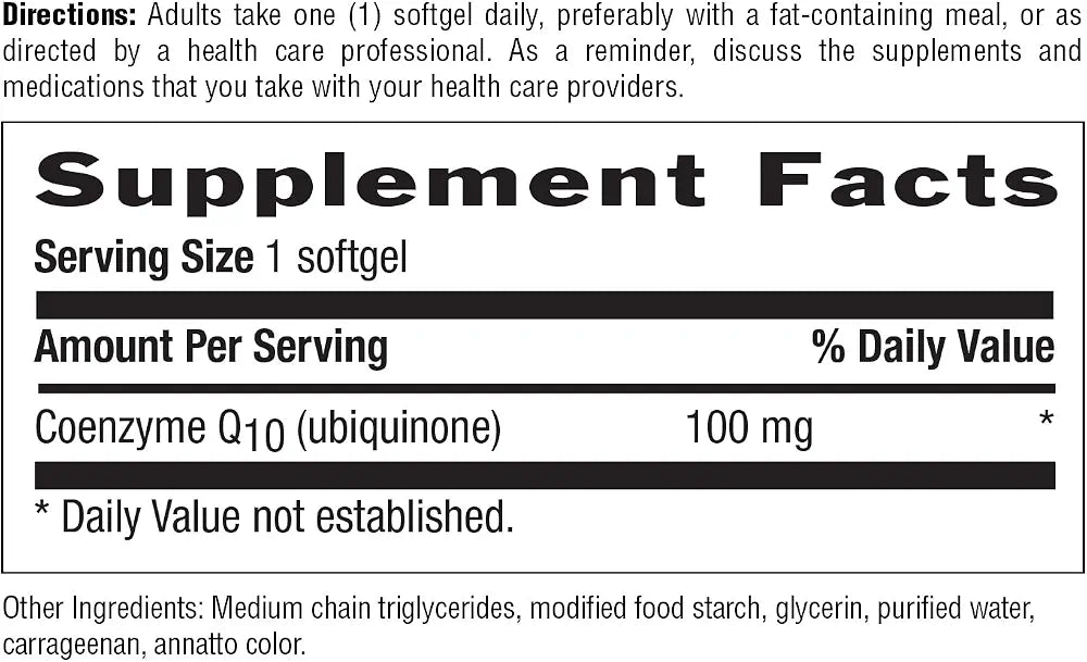 Country Life Simply CoQ10, Supports Heart Function, 100mg, 120 Softgels, Certified Gluten Free, Certified Vegan…