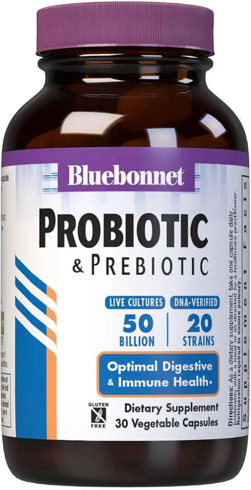 Bluebonnet Nutrition Advanced Choice Single Daily Probiotic 50 Billion , 30 Count