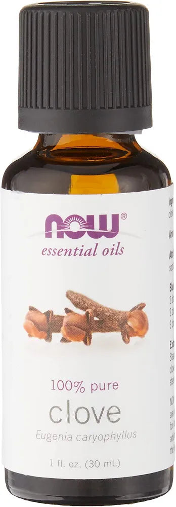 NOW Foods - 100% Pure Essential Oil Clove - 1 fl. oz.