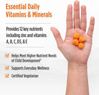 Nordic Naturals Nordic Berries, Cherry Berry - 120 Gummy Berries - Great-Tasting Multivitamin for Ages 3+ - Growth, Development, Optimal Wellness - Non-GMO, Vegetarian - 30 Servings