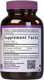 BlueBonnet Oil of Oregano Leaf Extract 10:1 150 mg - Sustainably Wild Crafted Herbal Supplement for Immune Support - Oregano Oil Capsules for Wellness & Immunity - Non-GMO, Gluten Free - 60 Softgels