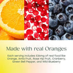 MegaFood Complex C - Vegan Vitamin C Immune Support Supplement, Vitamin C Supplement Made with Real Food Including Orange, Cranberry & Brown Rice, Gluten-Free - 30 Tablets, 30 Servings