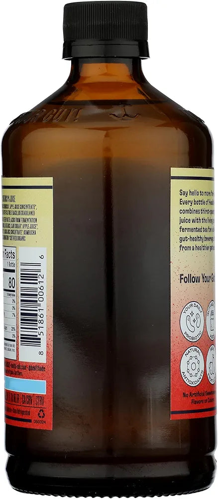 Health Ade, Kombucha Apple Pink Lady 16Fz Organic, 16 Fl Oz