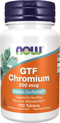 GTF Chromium 200mcg 100 Tablets 