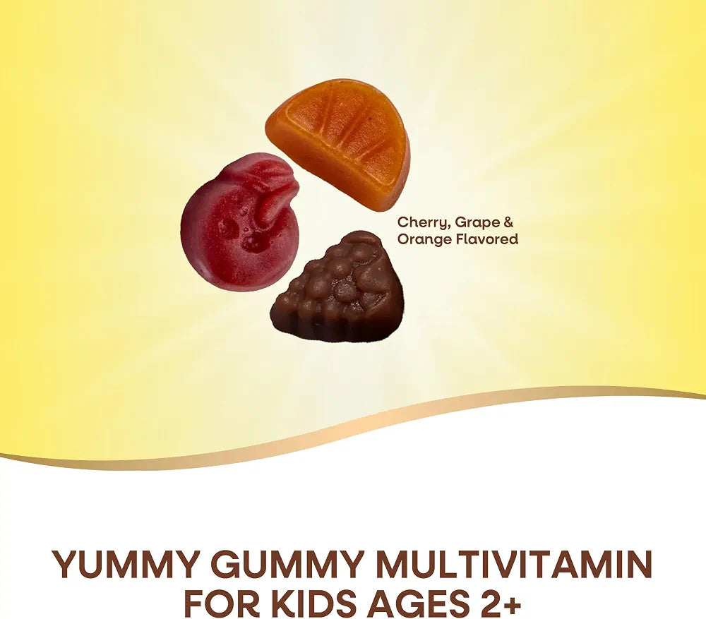Nature's Way Alive! Children's Premium Gummy Multivitamin, Gluten Free, Made with Pectin, 90 Gummies