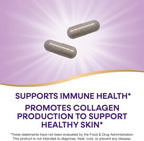 Nature's Way Vitamin C-500 with Rose HIPS; 1000 mg per Serving; 100 Capsules