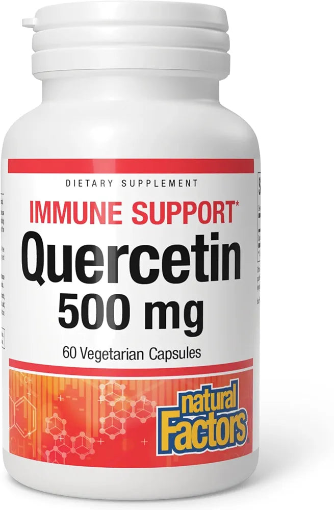 Natural Factors Quercetin Respiratory & Lung Health Support, 60 Capsules