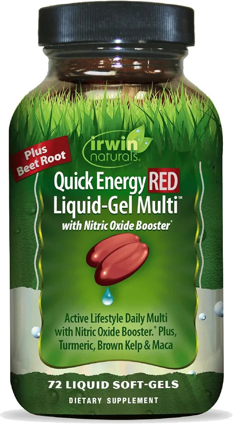Irwin Naturals Quick Energy RED Active Lifestyle Multivitamin