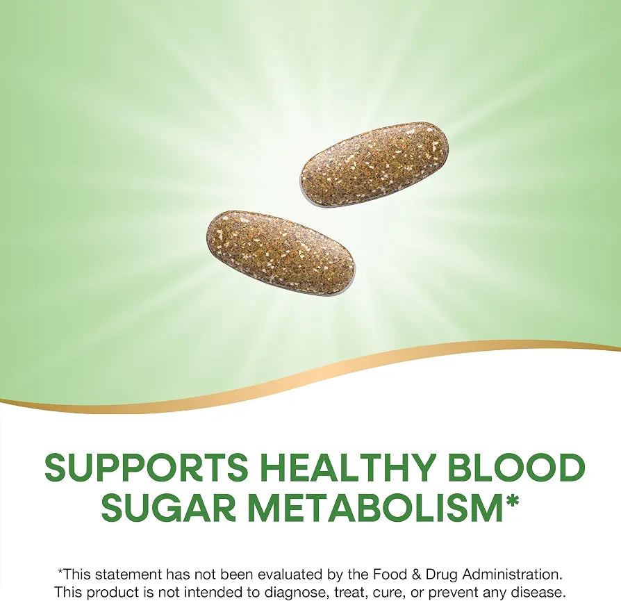Nature's Way Blood Sugar Manager Glucose Support Formula, 60 Count 