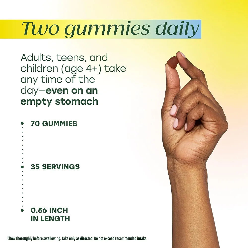 MegaFood C Defense Vitamin C Gummies, Immune Support, Tangy Citrus, 70 Ct