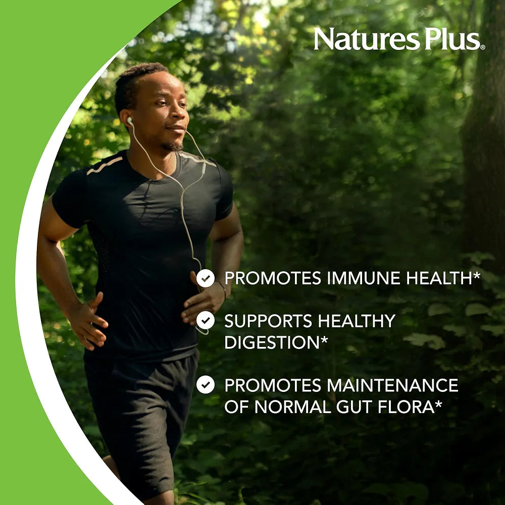 NaturesPlus Acidophilus with Pectin - 90 Capsules - Probiotic Supplement with 1 Billion Viable Cells & Pectin - Vegan, Gluten Free - 90 Servings