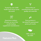 NaturesPlus Adult's Chewable - 60 Tablets, Exotic Red Berry Flavor - Multivitamin & Mineral - Vegetarian, Gluten Free - 60 Servings