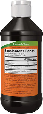 NOW Foods Supplements, Elderberry Liquid 500 mg, 10:1 Concentrate, Free Radical Scavenger*, 8-Ounce