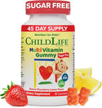 CHILDLIFE ESSENTIALS Multivitamin Gummies for Kids, Strawberry, 90 Count