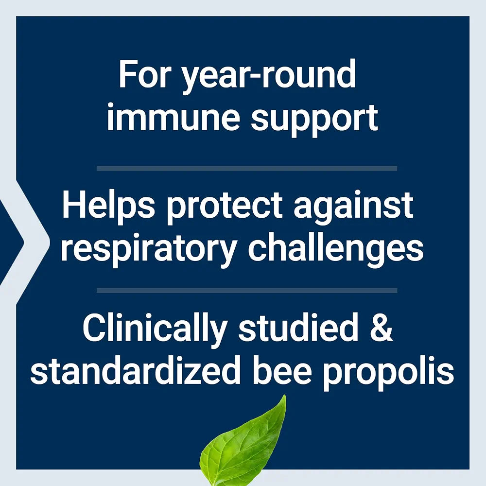 Life Extension® Bee Immune Propolis Capsules, Immune Support, Respiratory Health, bee Propolis, Gluten-Free, Non-GMO, Vegetarian, 60 Capsules