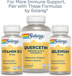 Solaray Zinc 50mg Immune Support Capsules, 100 Count, Vegan, Pumpkin Seed