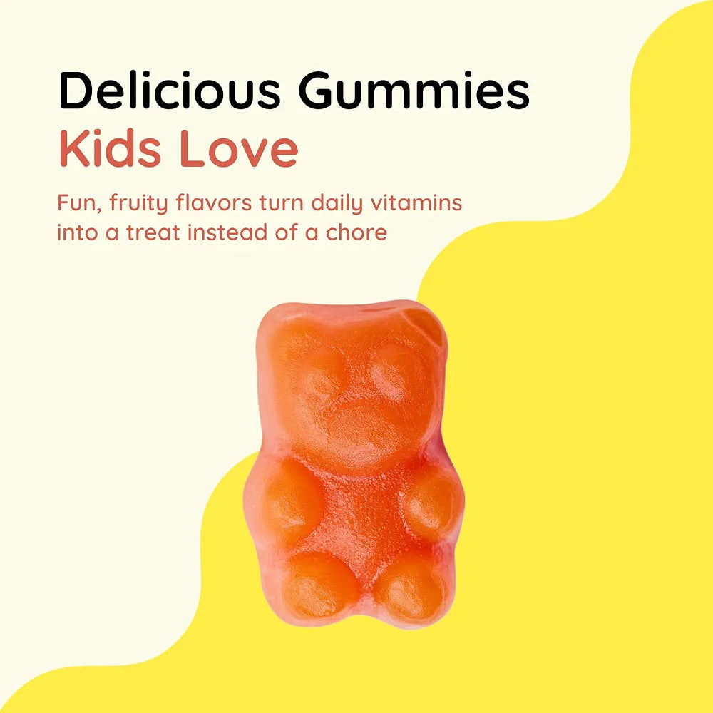 CHILDLIFE ESSENTIALS Multivitamin Gummies for Kids, Strawberry, 90 Count