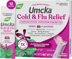 Nature's Way Umcka Cold & Flu Relief FastActives, Homeopathic, Berry, 10 pk