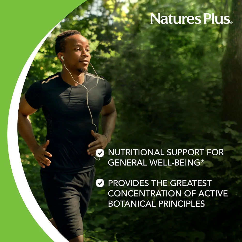 NaturesPlus Herbal Actives Turmeric - 60 Capsules - Non-GMO, Vegan, Gluten Free - 60 Servings