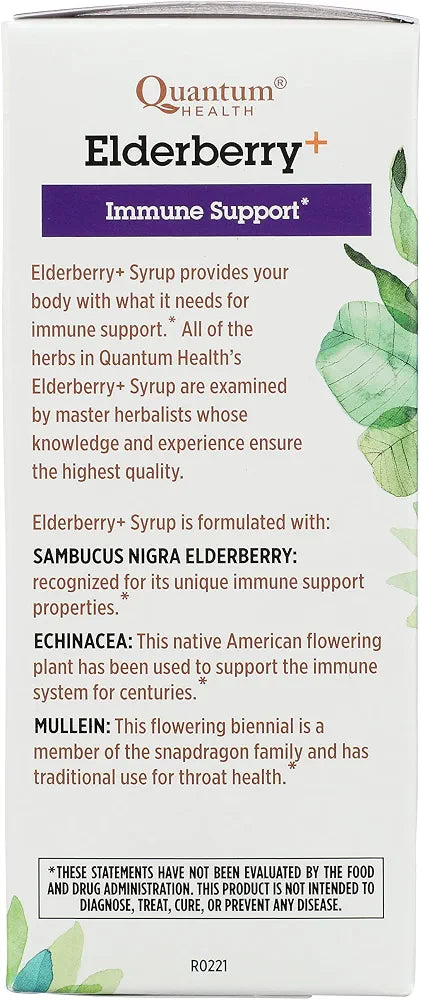 Quantum Elderberry-C Syrup, 4 oz