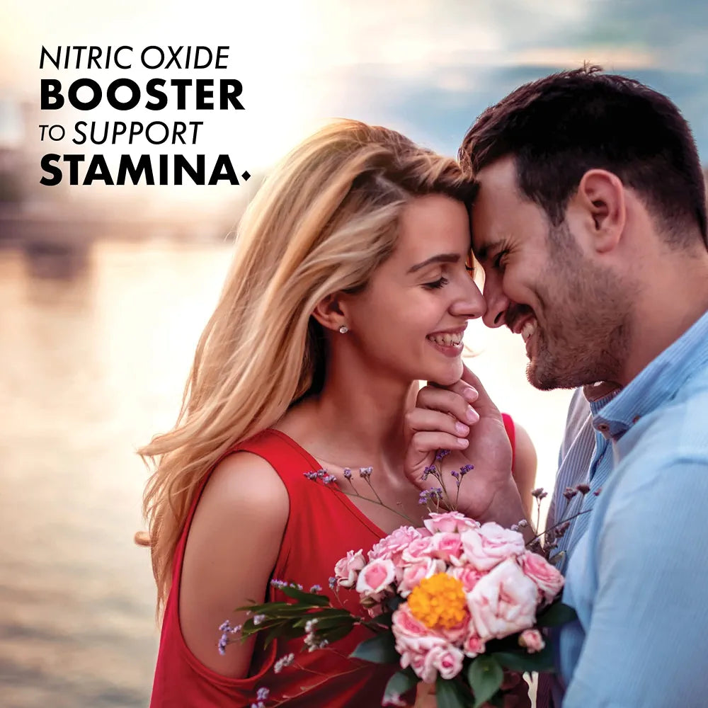 BlueBonnet Nutrition Intimate Essentials Nitro, L-Arginine, Sexual Arousal Support*, for Him & Her, Soy-Free, Gluten-Free, Vegan, 60 Vegetable Capsules