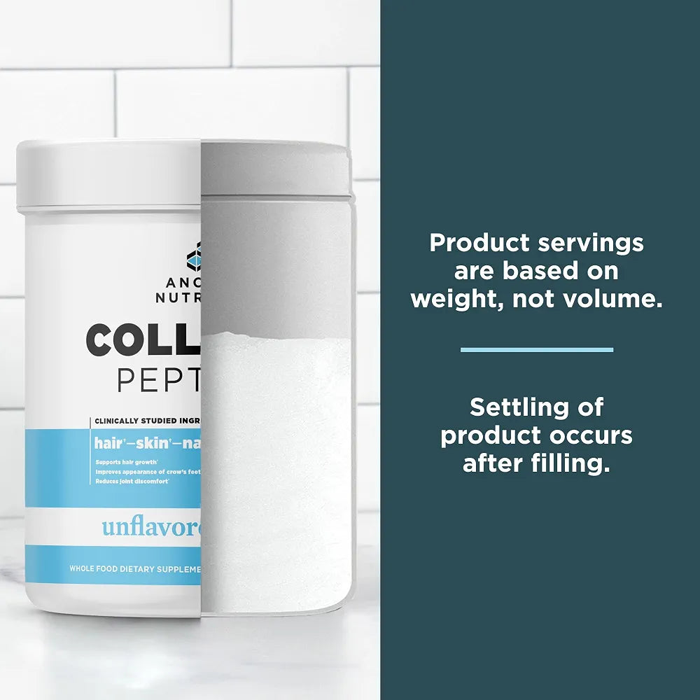Ancient Nutrition Collagen Peptides Protein Powder, Unflavored, 14 Servings + Collagen Peptides Protein Powder, Unflavored, 28 Servings