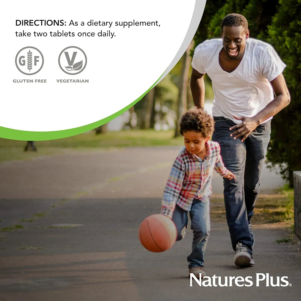 NaturesPlus Nutri-Genic Multivitamin - 180 Vegetarian Tablets - Hypo-Allergenic Natural Multivitamin & Mineral Supplement for Sensitive People - Allergen-Free, Gluten-Free - 90 Servings