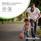 NaturesPlus Zinc Tablets - 10 mg, 90 Vegetarian Supplements - Immune System Supplement for Cellular Growth & Repair - Promotes Healthy Digestion, Metabolism & Vision - Gluten-Free - 90 Servings