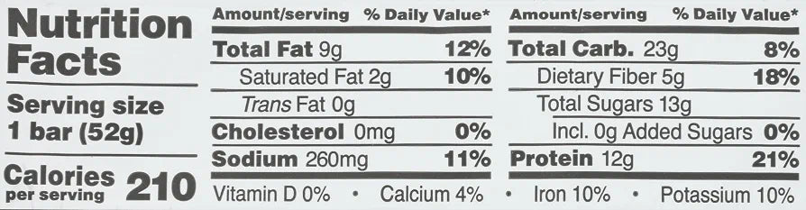 RxBar, Whole Food Protein Bar, Chocolate Sea-Salt, 1.8 oz