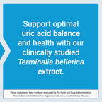 Life Extension Uric Acid Control, Promotes Healthy uric Acid Balance, Joint Health, discomfort Relief, Gluten Free, Non-GMO, Vegetarian, 60 Capsules