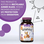 Bluebonnet Nutrition Rainforest Animalz Vitamin C Animal Shape Chewable Tablets, 250mg of Vitamin C, Soy-Free, Gluten-Free, Kosher Certified, Dairy-Free, Vegan, 90 Tablets, 45 Servings, Orange Flavor