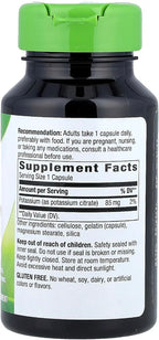 Natures Way Potassium Chelate Complex - 100 Capsules
