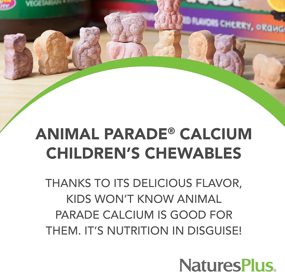 Source of Life Animal Parade Calcium - Children's Chewable by Nature's Plus - 90
