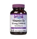 Bluebonnet Vitamin D3 1000 IU 100 Softgels